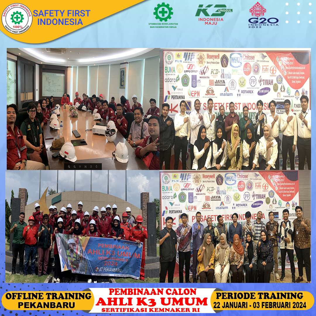 AHLI K3 UMUM OFFLINE TRAINING PEKANBARU