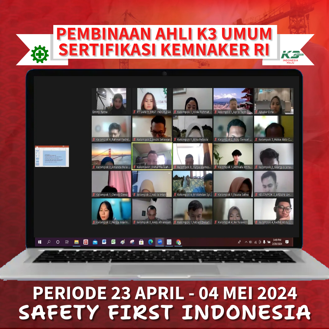 Ahli K3 Umum Online Training 