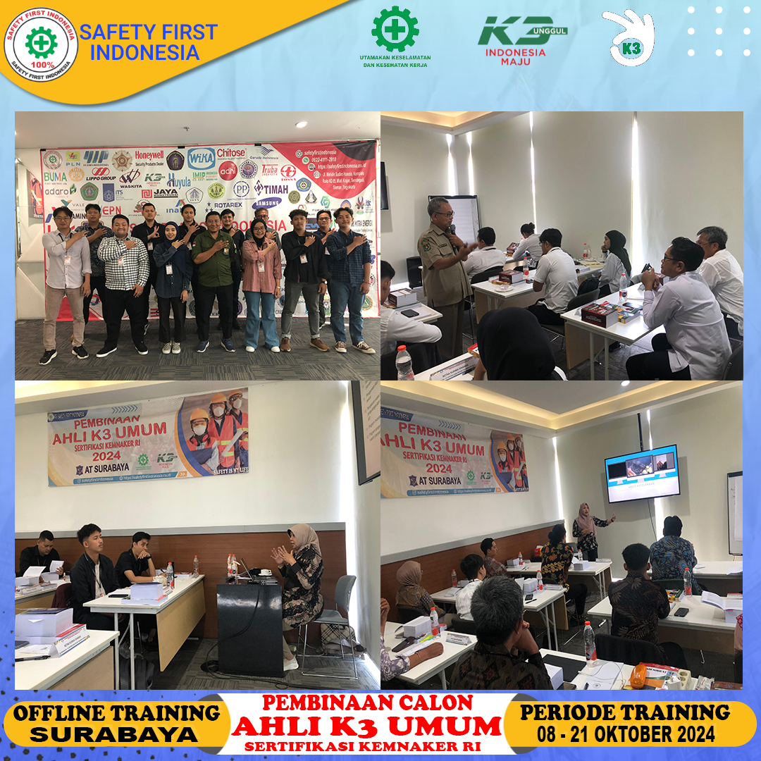 AHLI K3 UMUM OFFLINE TRAINING SURABAYA