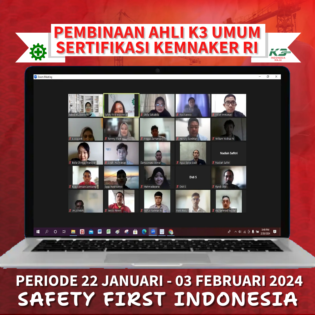 Ahli K3 Umum Online Training 