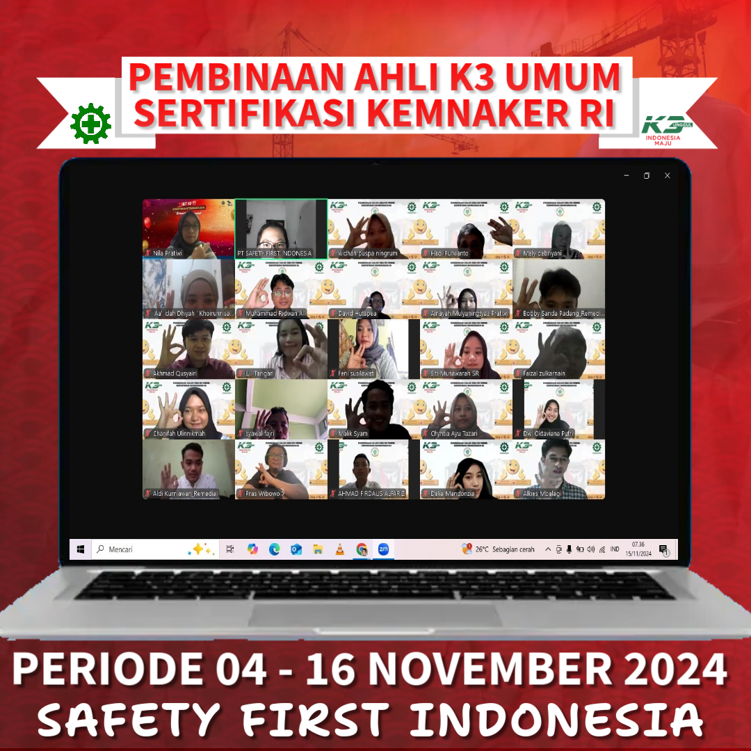 Ahli K3 Umum Online Training 