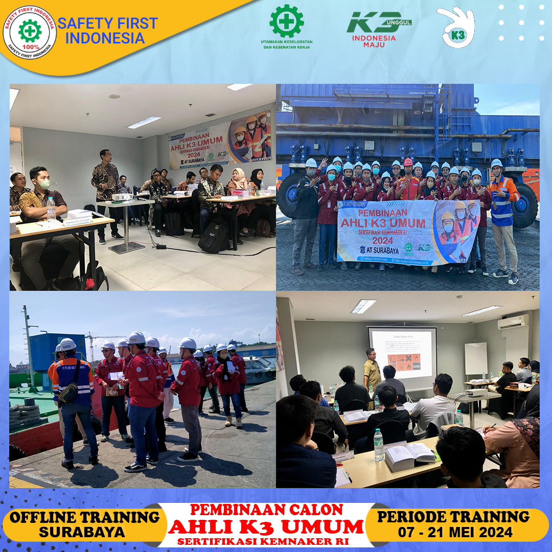 AHLI K3 UMUM OFFLINE TRAINING SURABAYA